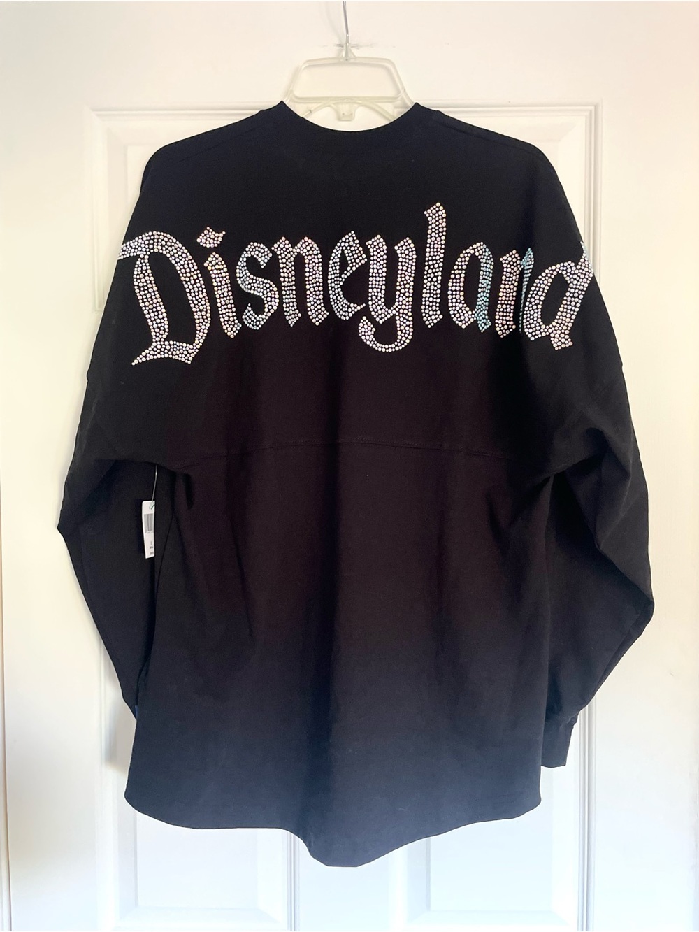 Disney Parks Rhinestone Disneyland Black Spirit Jersey